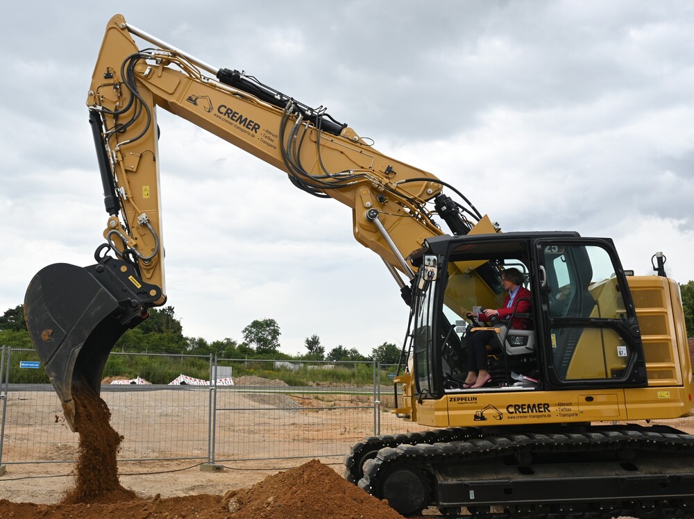 Bild aus dem Jahr 18. Juni 2024, Richtfest