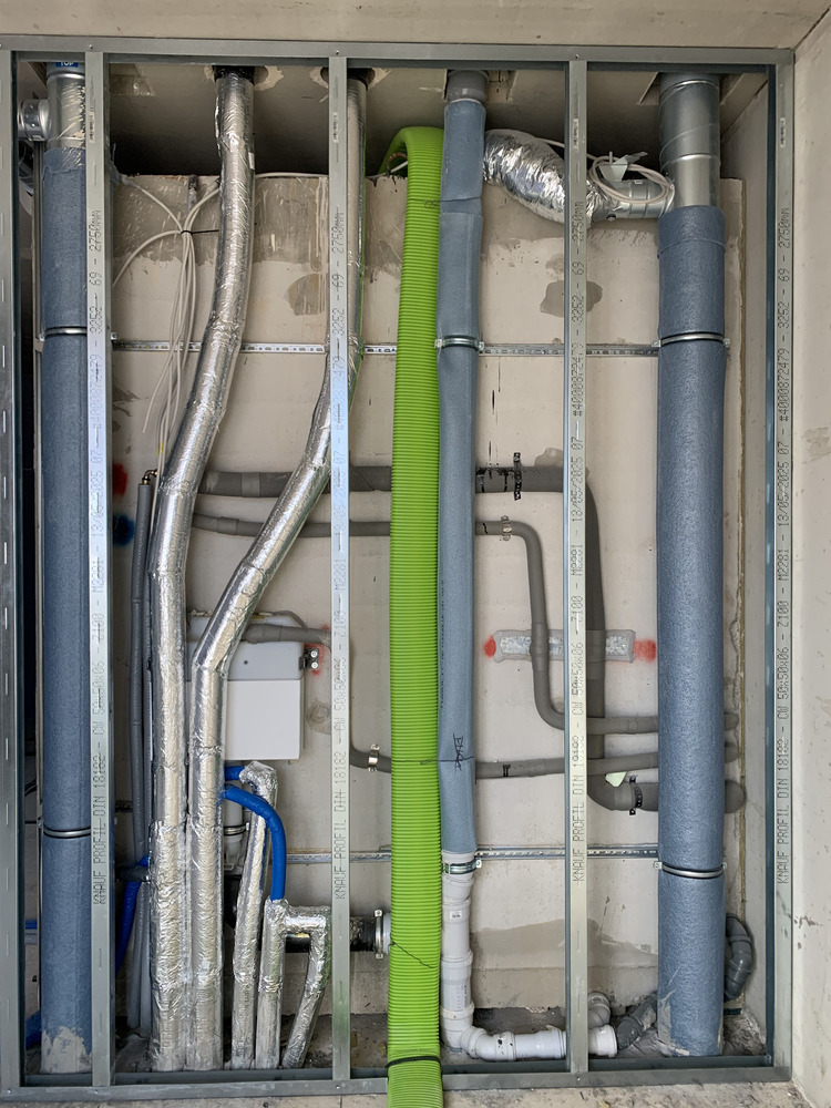 Bild aus dem Jahr 18. August 2025, Verschluss Trockenbau