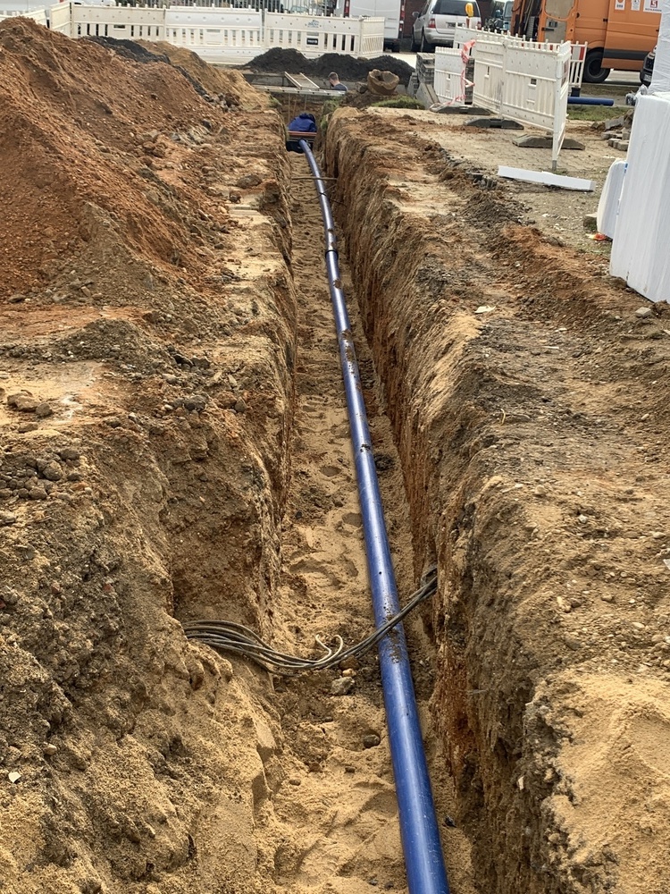 Bild aus dem Jahr 30. Oktober 2025, Hausanschlüsse